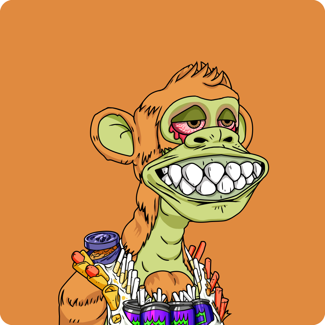 Yuga Labs - Mutant Ape Yacht Club - NFT # 20154