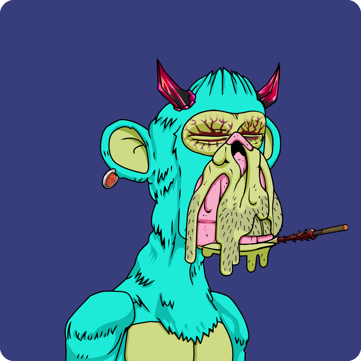 Yuga Labs - Mutant Ape Yacht Club - NFT # 17300