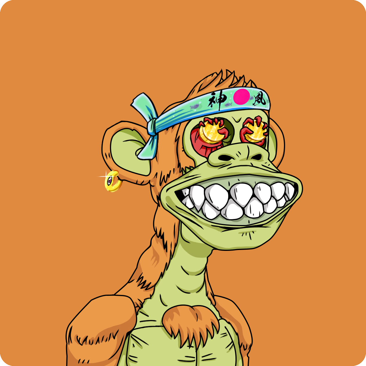 Yuga Labs - Mutant Ape Yacht Club - NFT # 20724