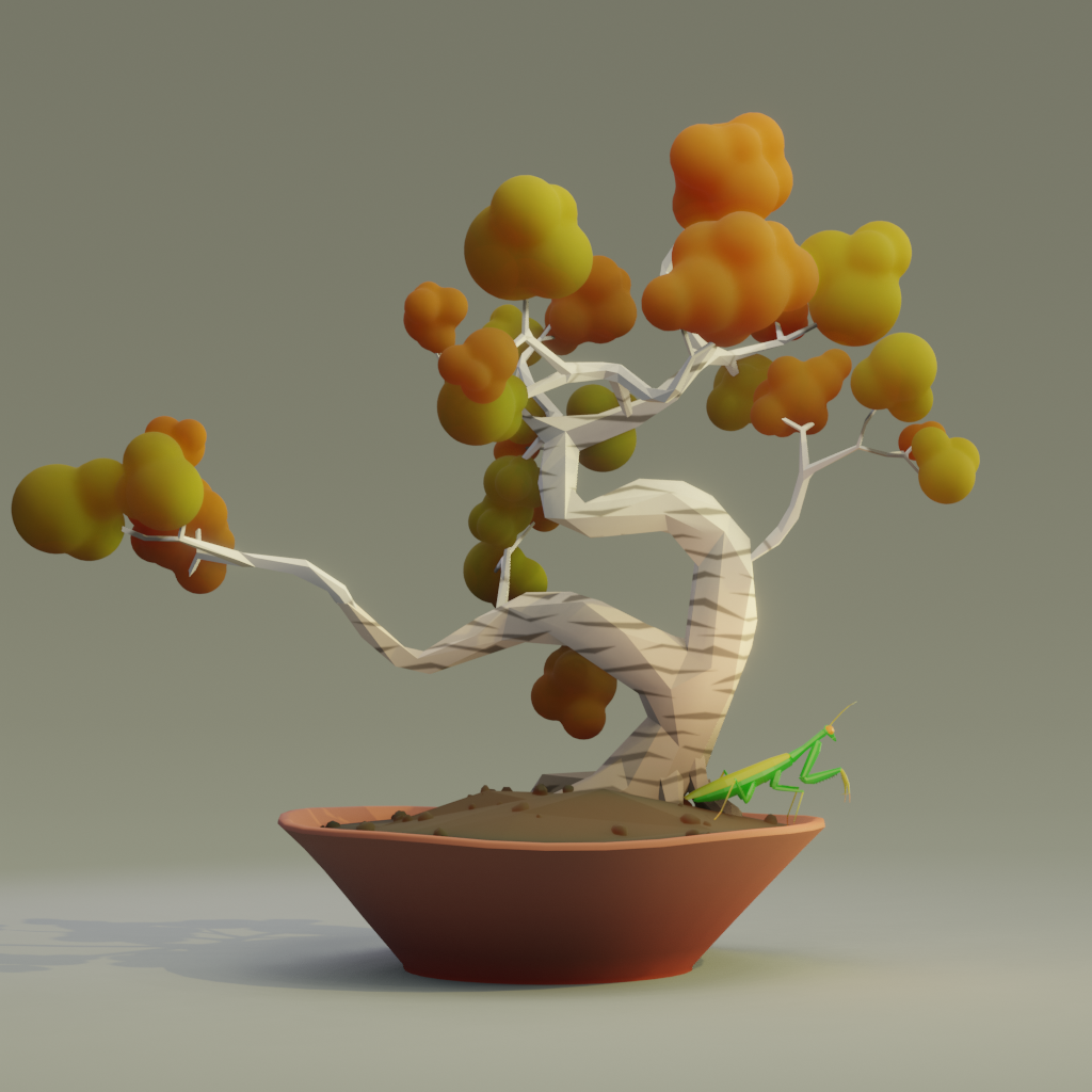 ZENFT Garden Society - Bonsai - Bonsai #8177 - NFT # 8177