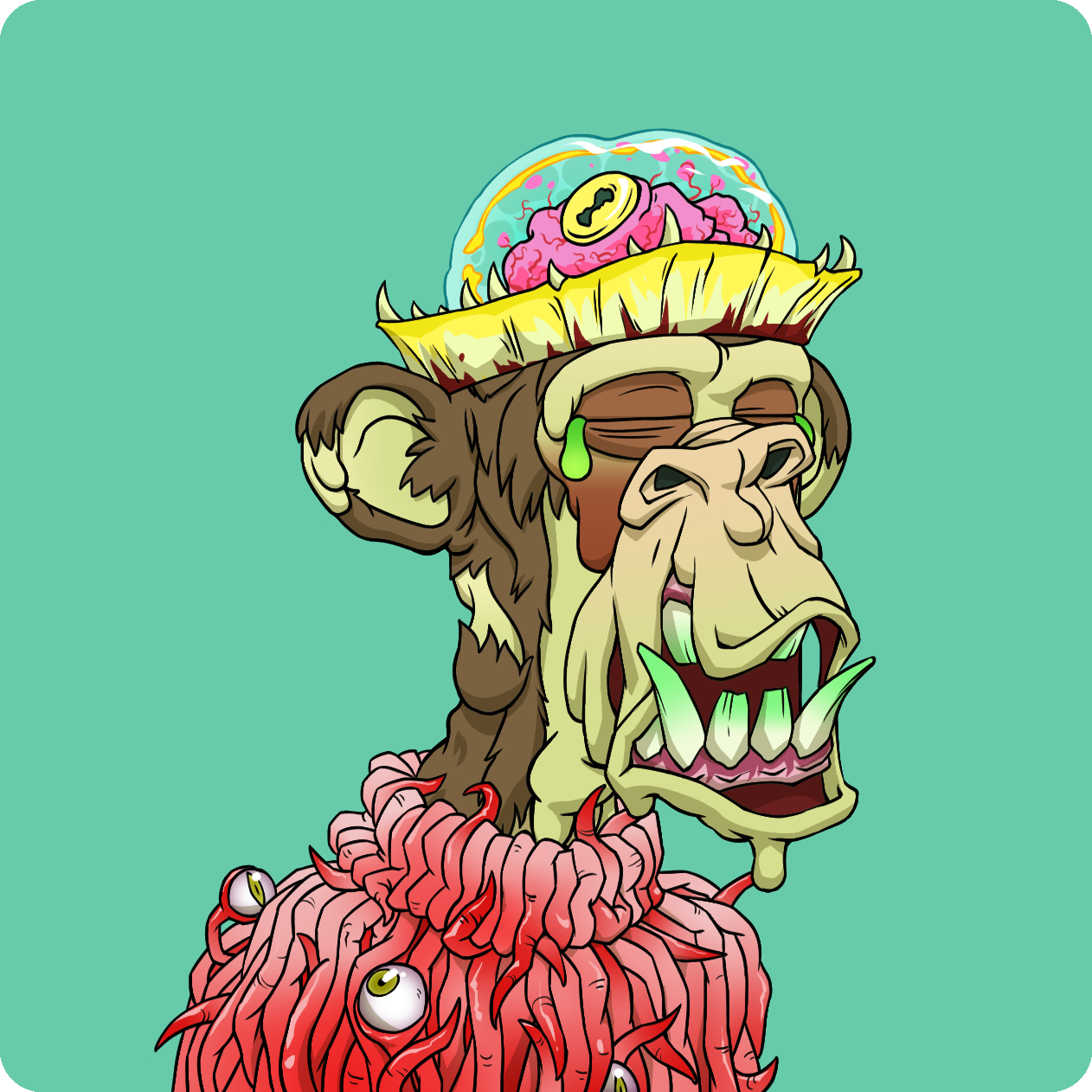 Yuga Labs - Mutant Ape Yacht Club - NFT # 836