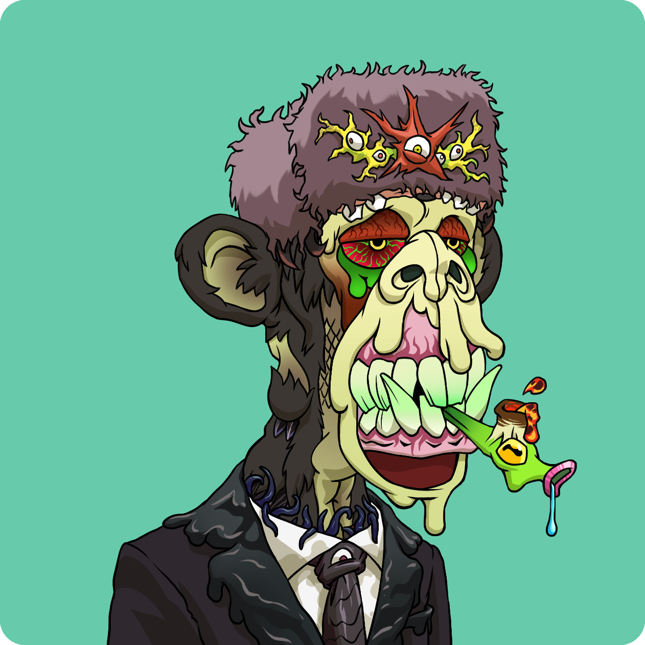 Yuga Labs - Mutant Ape Yacht Club - NFT # 13349