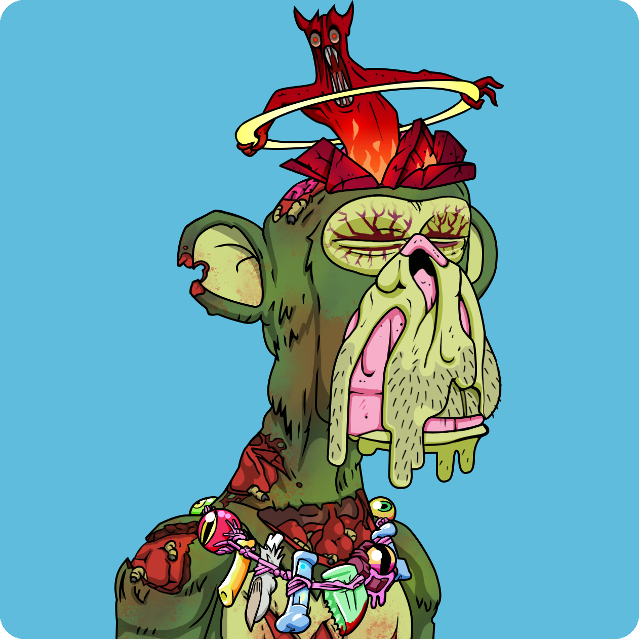 Yuga Labs - Mutant Ape Yacht Club - NFT # 2745