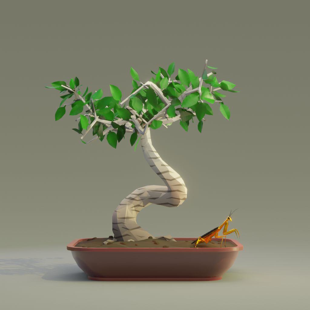 ZENFT Garden Society - Bonsai - Bonsai #8539 - NFT # 8539