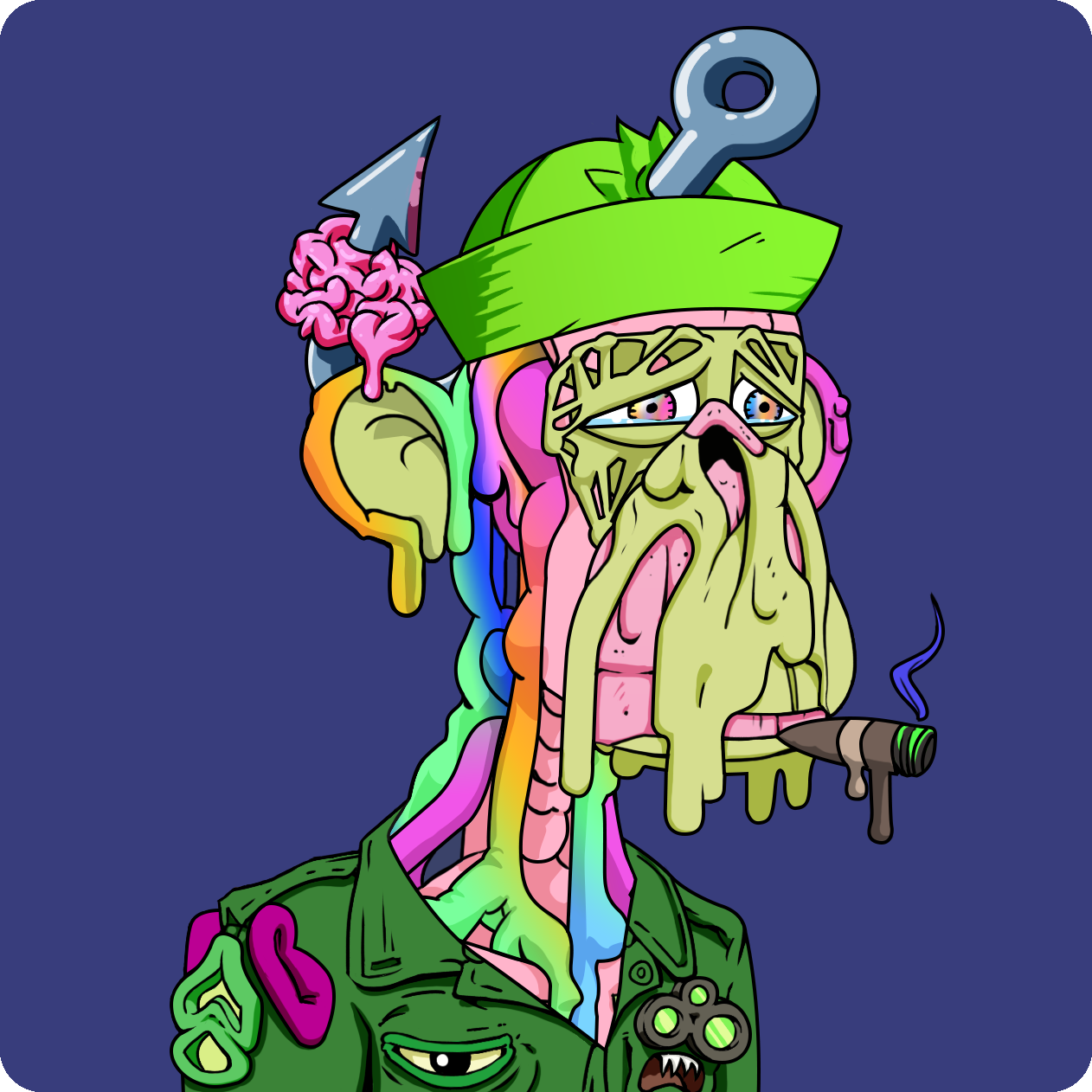 Yuga Labs - Mutant Ape Yacht Club - NFT # 10588