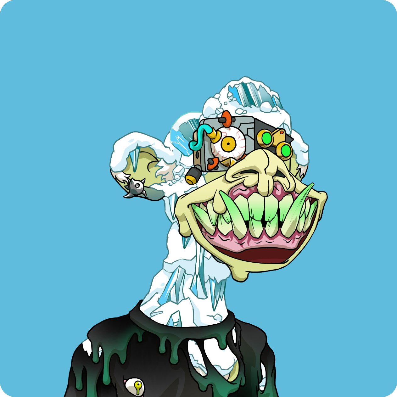 Yuga Labs - Mutant Ape Yacht Club - NFT # 2910