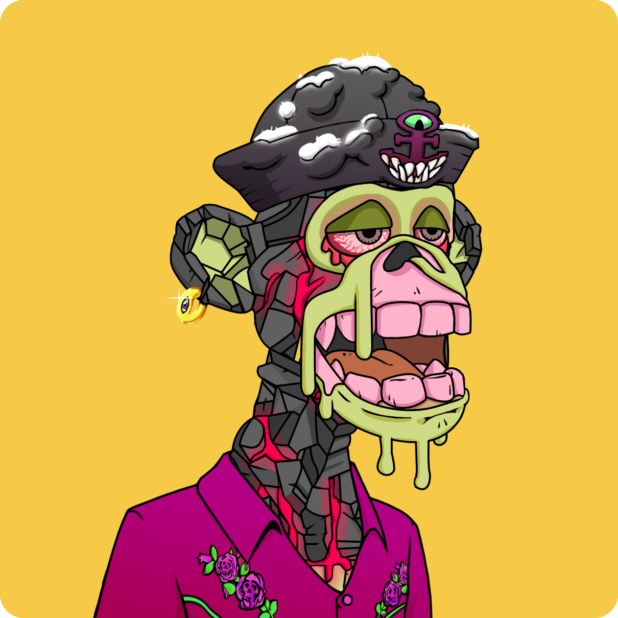 Yuga Labs - Mutant Ape Yacht Club - NFT # 8539