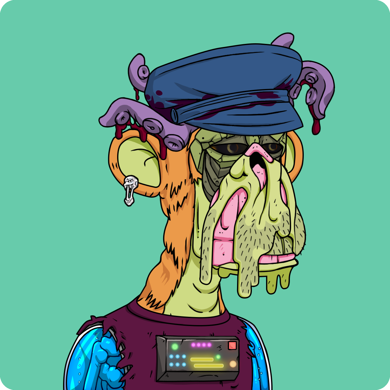 Yuga Labs - Mutant Ape Yacht Club - NFT # 20622