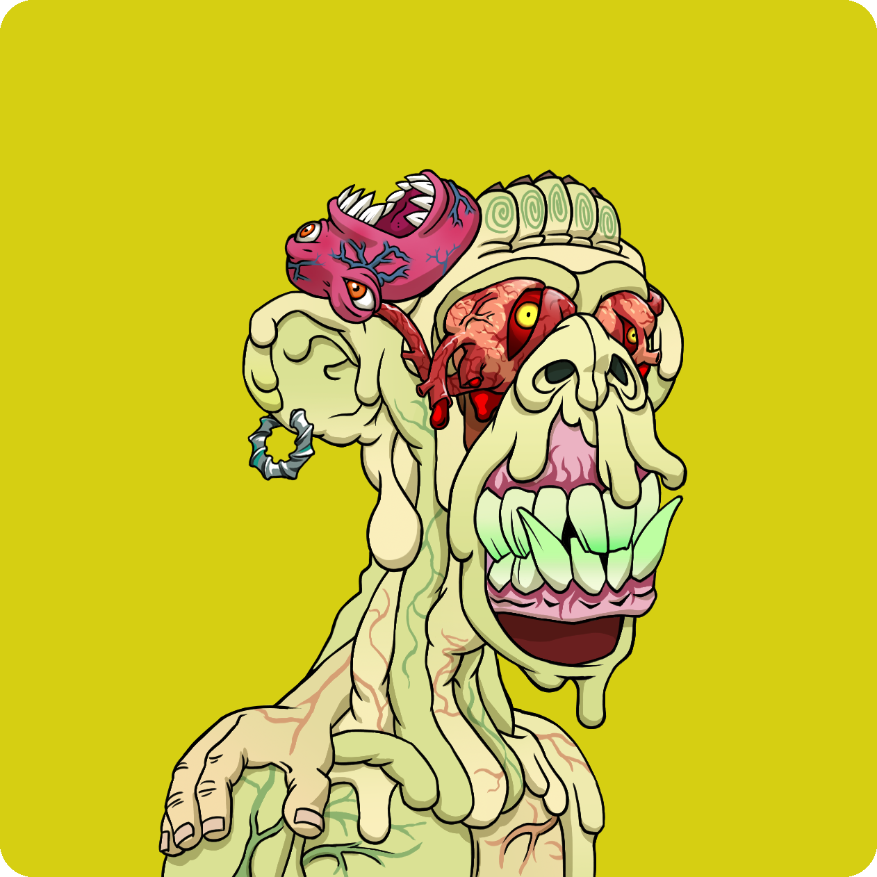 Yuga Labs - Mutant Ape Yacht Club - NFT # 2886