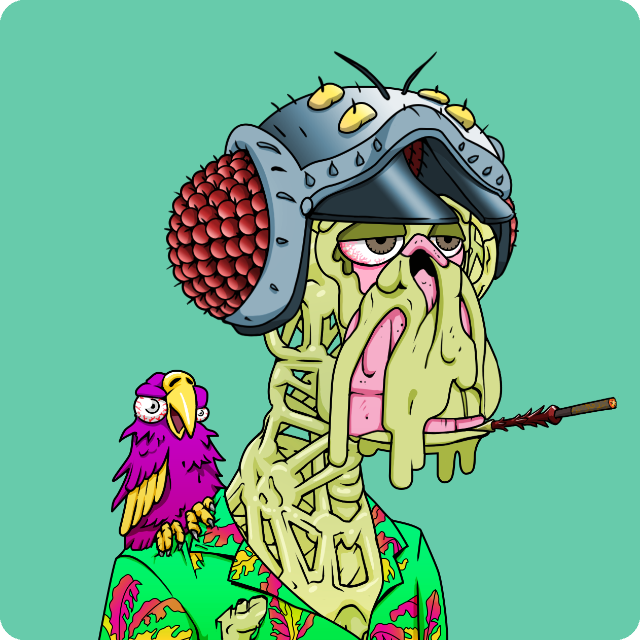 Yuga Labs - Mutant Ape Yacht Club - NFT # 1486