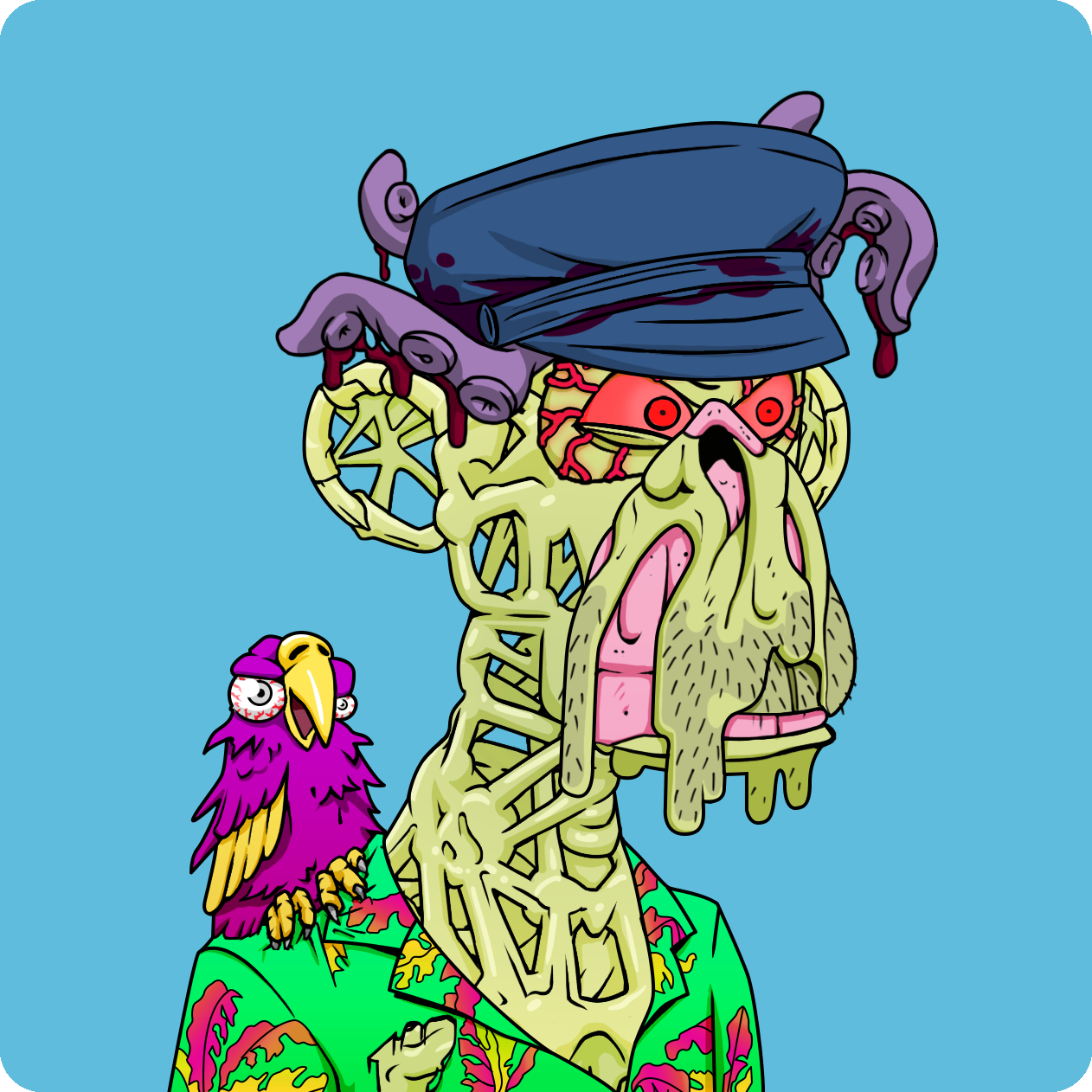 Yuga Labs - Mutant Ape Yacht Club - NFT # 9661