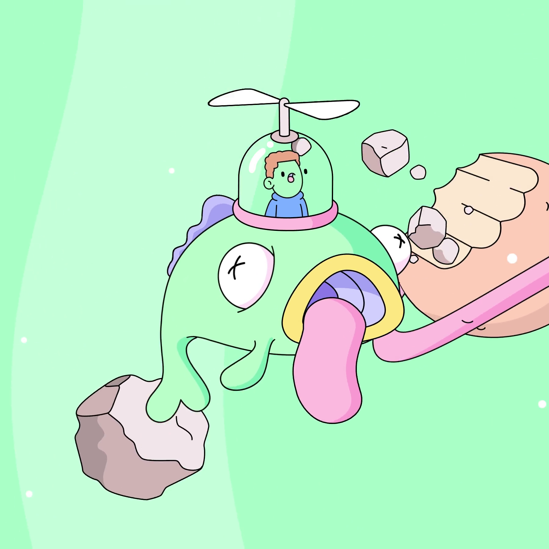 The Doodles Founders - Space Doodles - Space Doodle #143 - NFT # 143