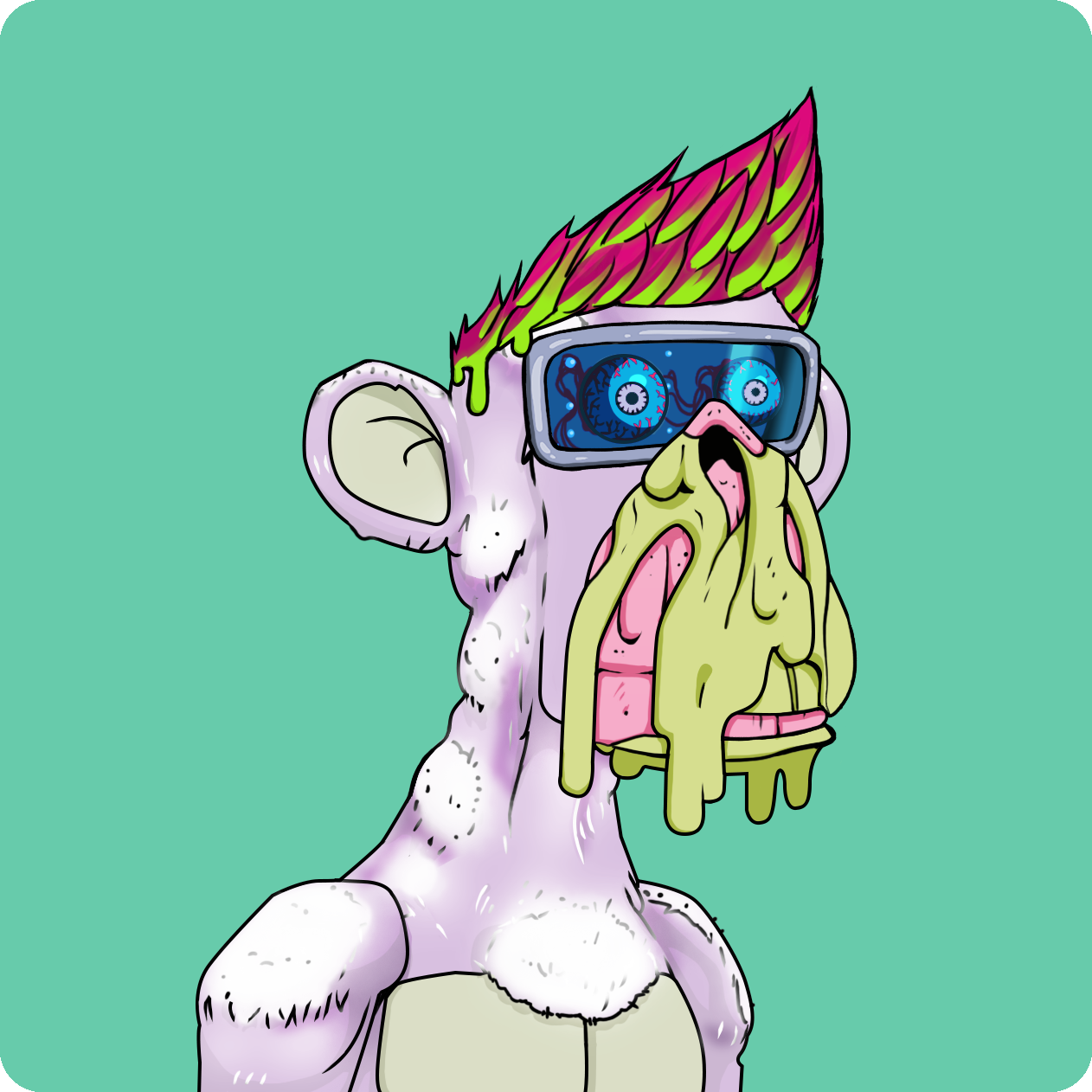 Yuga Labs - Mutant Ape Yacht Club - NFT # 19546