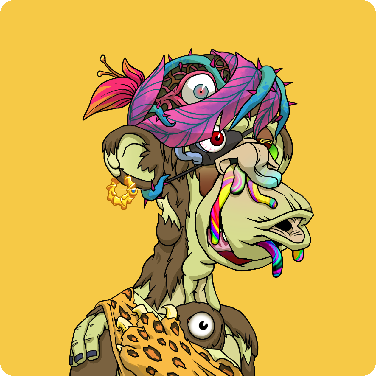 Yuga Labs - Mutant Ape Yacht Club - NFT # 10705