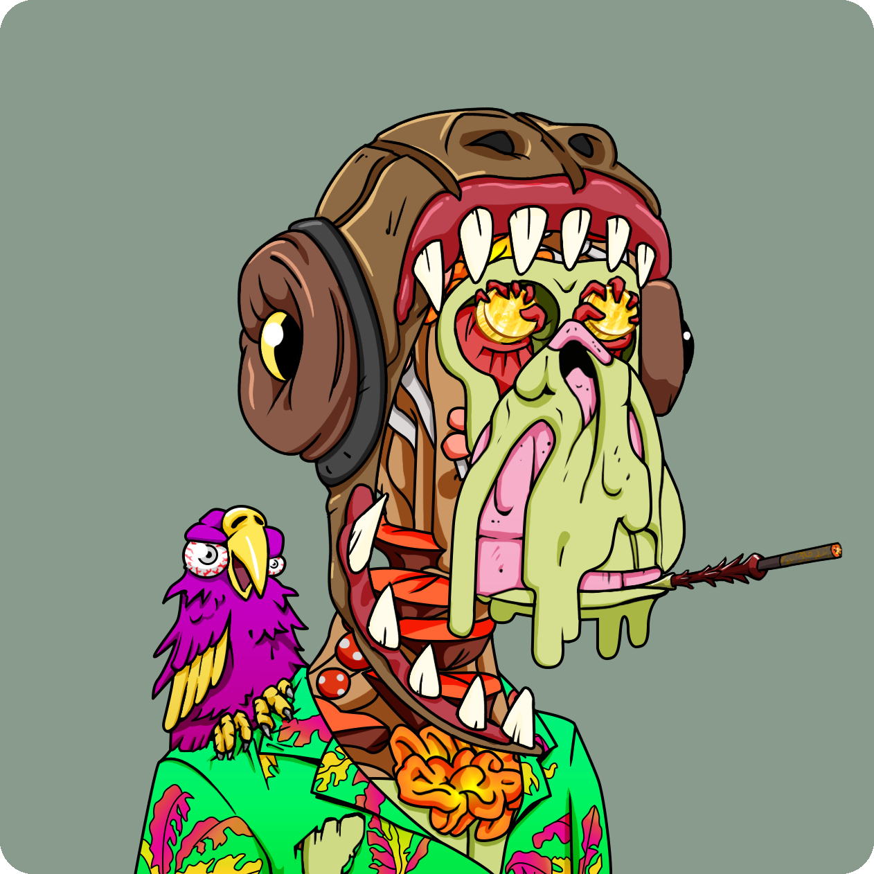 Yuga Labs - Mutant Ape Yacht Club - NFT # 25734