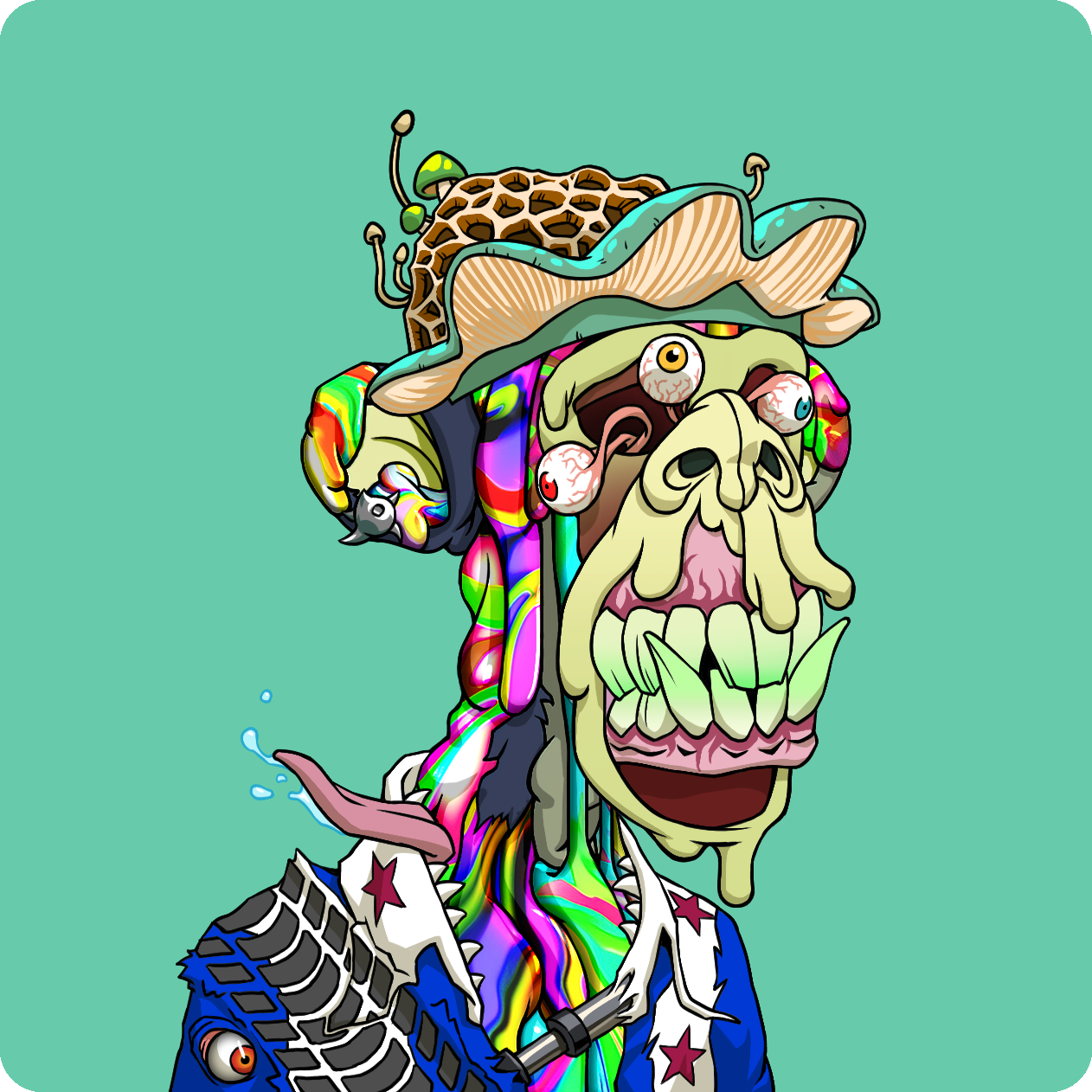 Yuga Labs - Mutant Ape Yacht Club - NFT # 27655