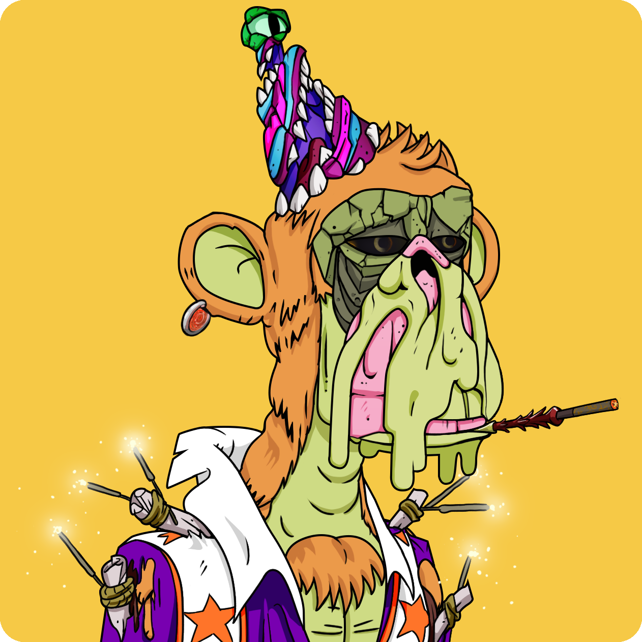 Yuga Labs - Mutant Ape Yacht Club - NFT # 3232