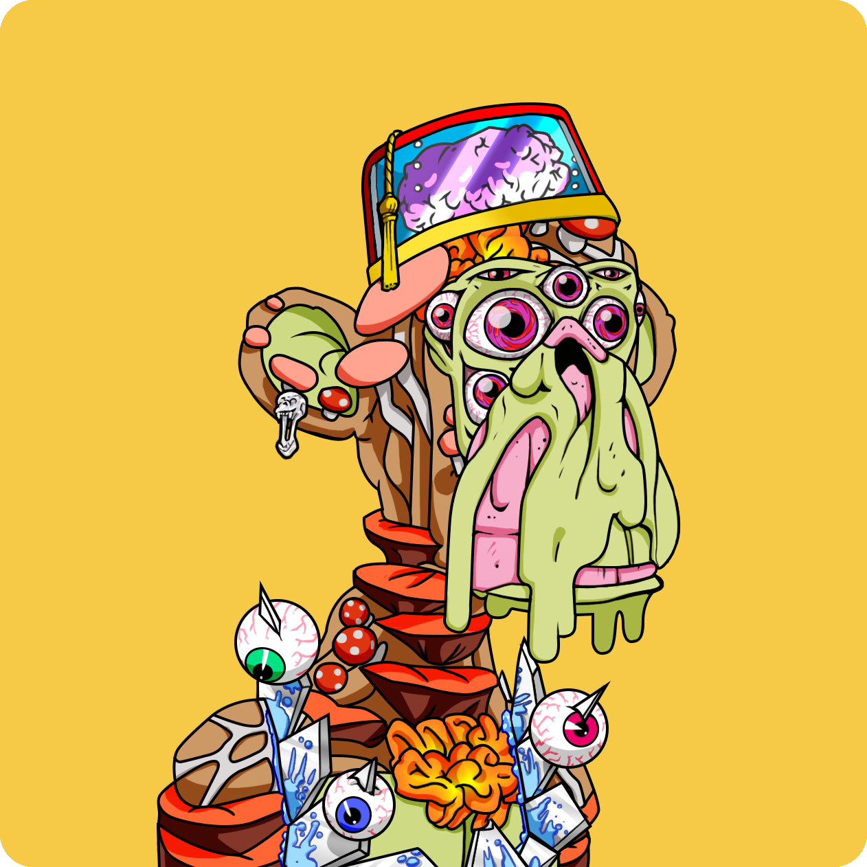 Yuga Labs - Mutant Ape Yacht Club - NFT # 28256