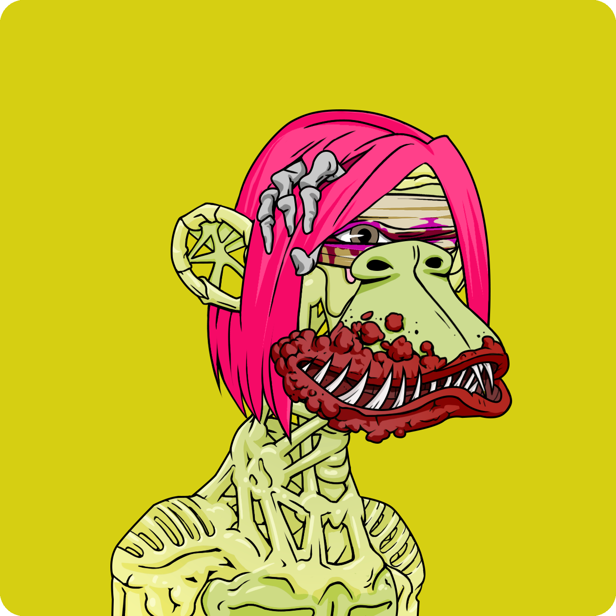 Yuga Labs - Mutant Ape Yacht Club - NFT # 1147