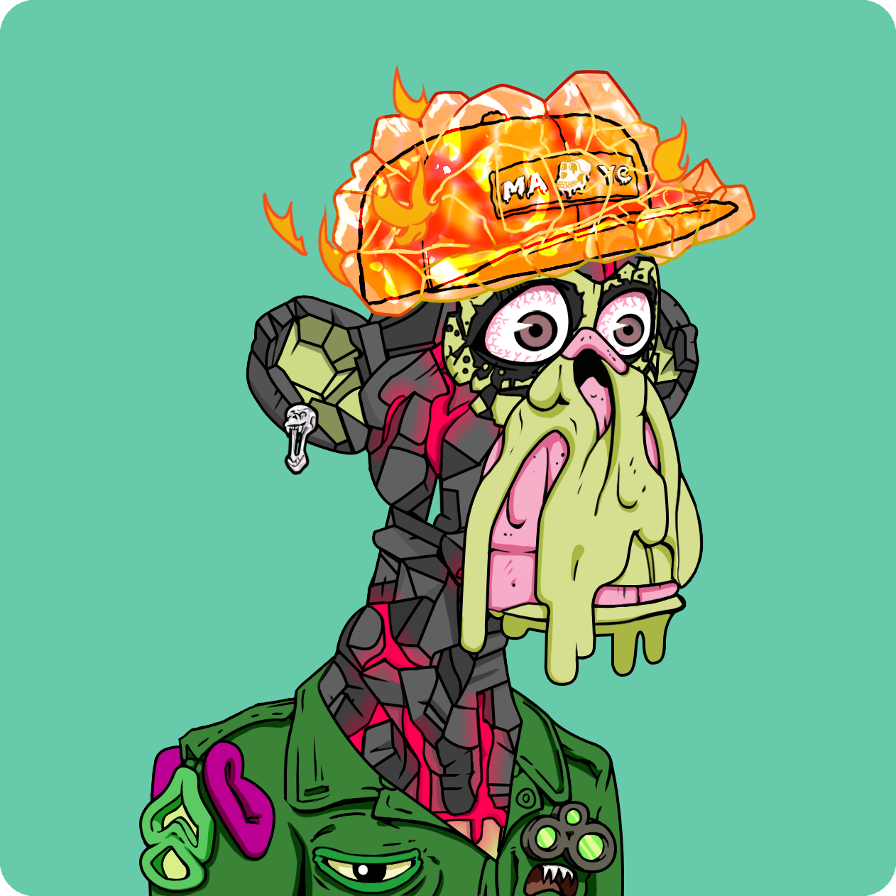 Yuga Labs - Mutant Ape Yacht Club - NFT # 20482