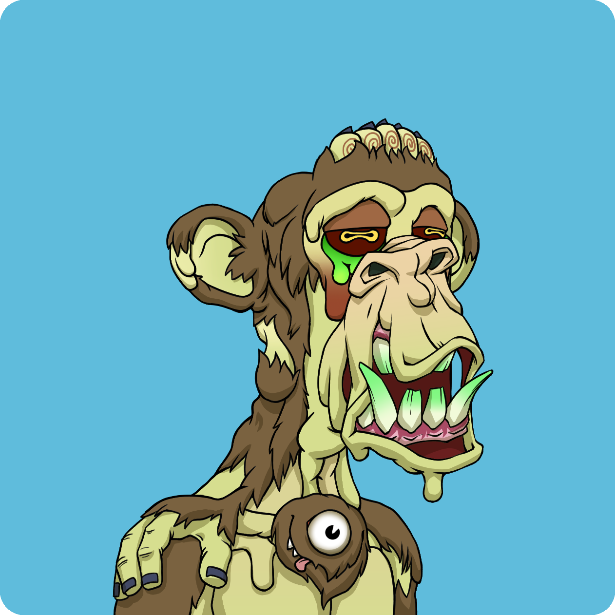 Yuga Labs - Mutant Ape Yacht Club - NFT # 13733