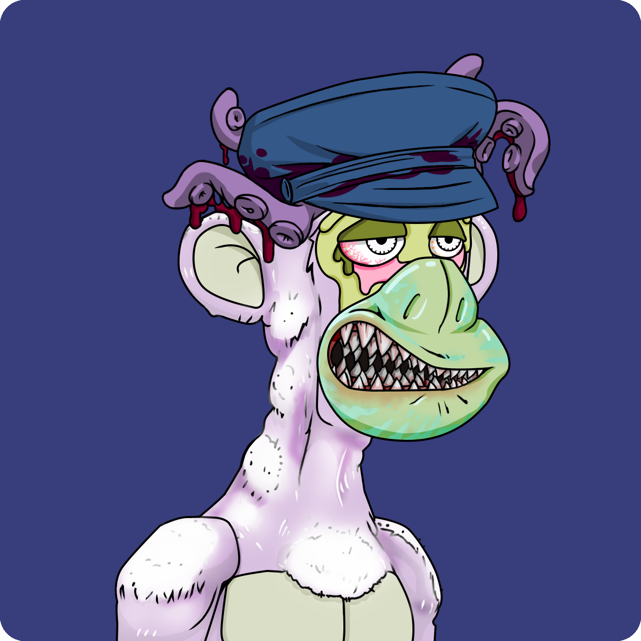 Yuga Labs - Mutant Ape Yacht Club - NFT # 445