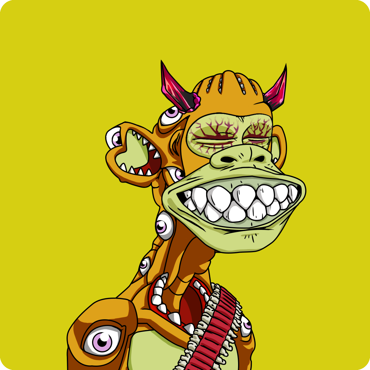 Yuga Labs - Mutant Ape Yacht Club - NFT # 9550