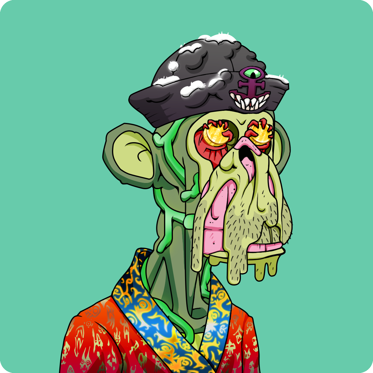 Yuga Labs - Mutant Ape Yacht Club - NFT # 17898