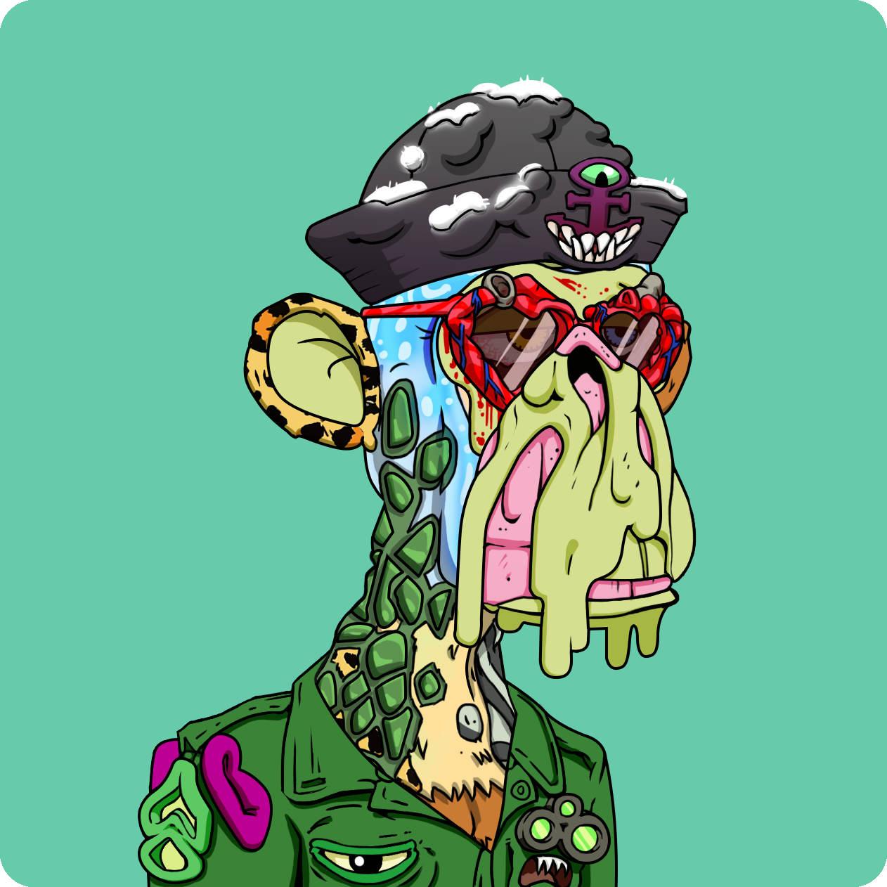 Yuga Labs - Mutant Ape Yacht Club - NFT # 9526