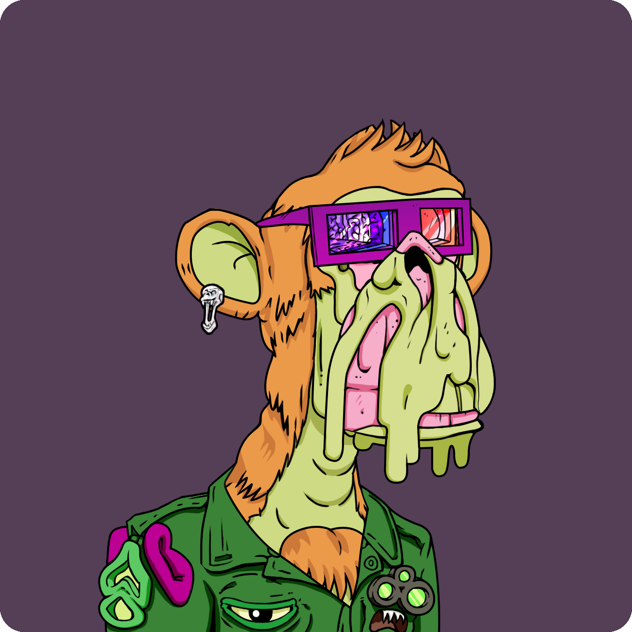 Yuga Labs - Mutant Ape Yacht Club - NFT # 24558