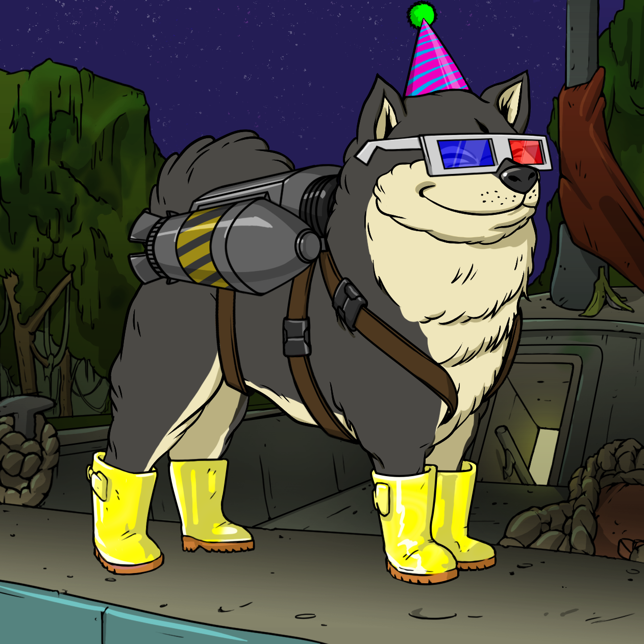 Yuga Labs - Bored Ape Kennel Club - NFT # 9152