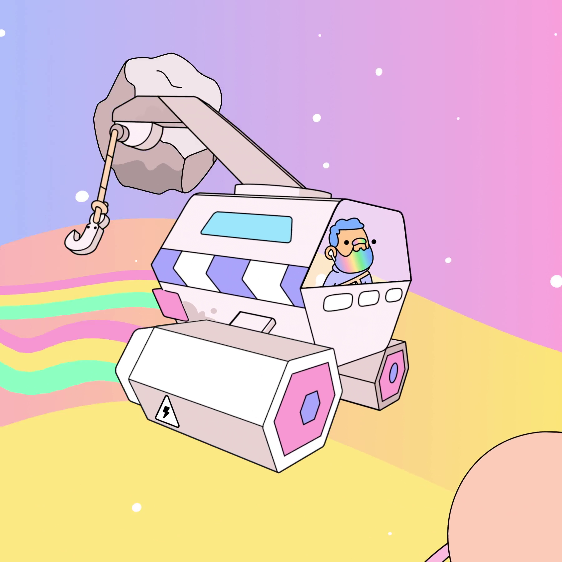 The Doodles Founders - Space Doodles - Space Doodle #9834 - NFT # 9834