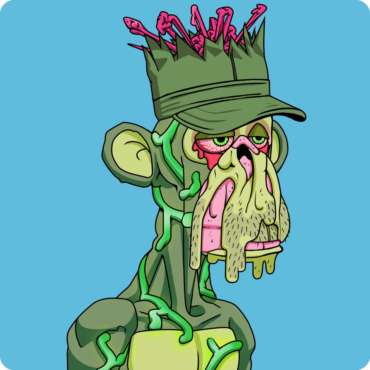 Yuga Labs - Mutant Ape Yacht Club - NFT # 15564