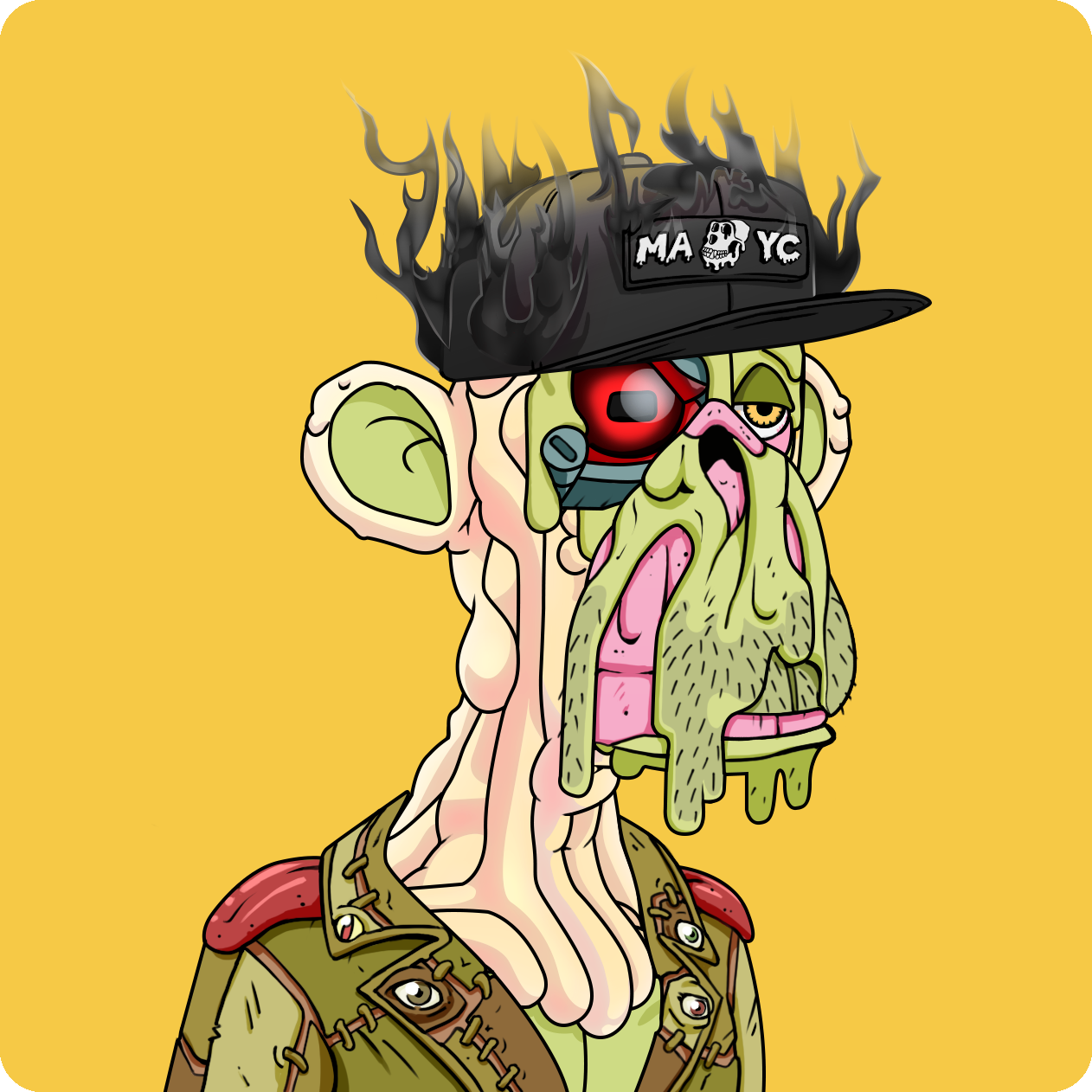 Yuga Labs - Mutant Ape Yacht Club - NFT # 3348