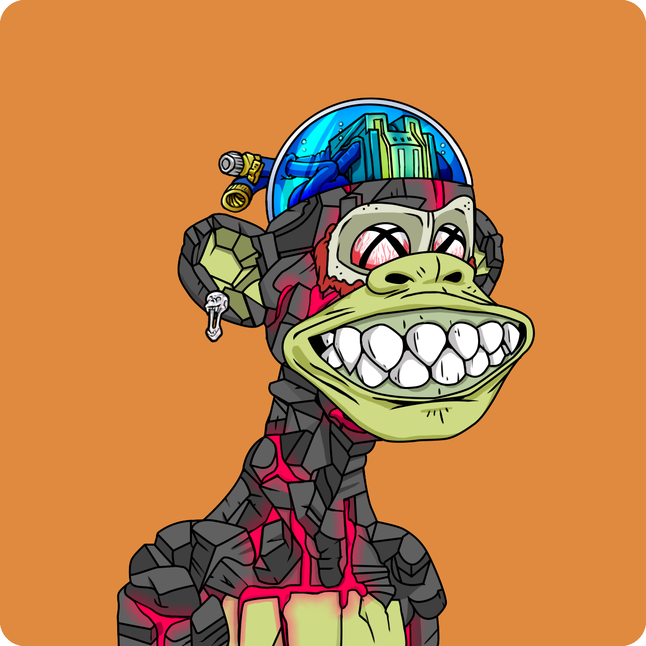 Yuga Labs - Mutant Ape Yacht Club - NFT # 579