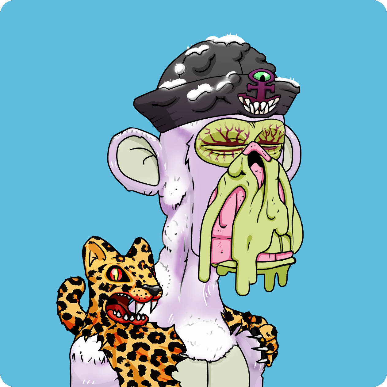 Yuga Labs - Mutant Ape Yacht Club - NFT # 15958