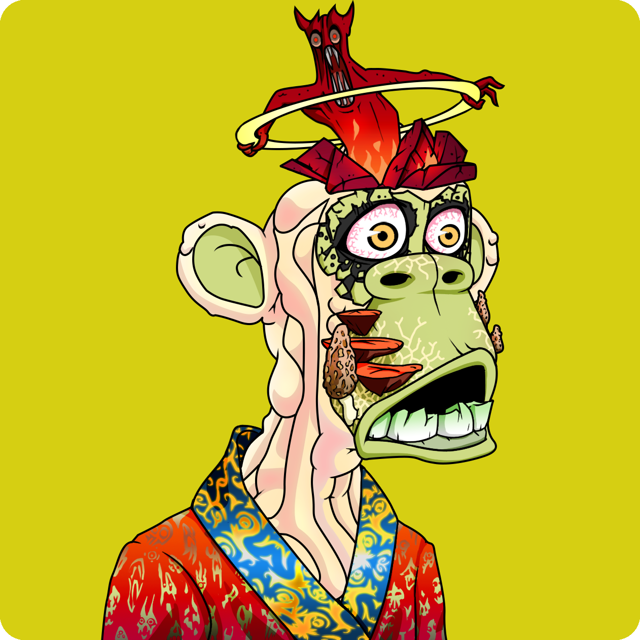 Yuga Labs - Mutant Ape Yacht Club - NFT # 21274