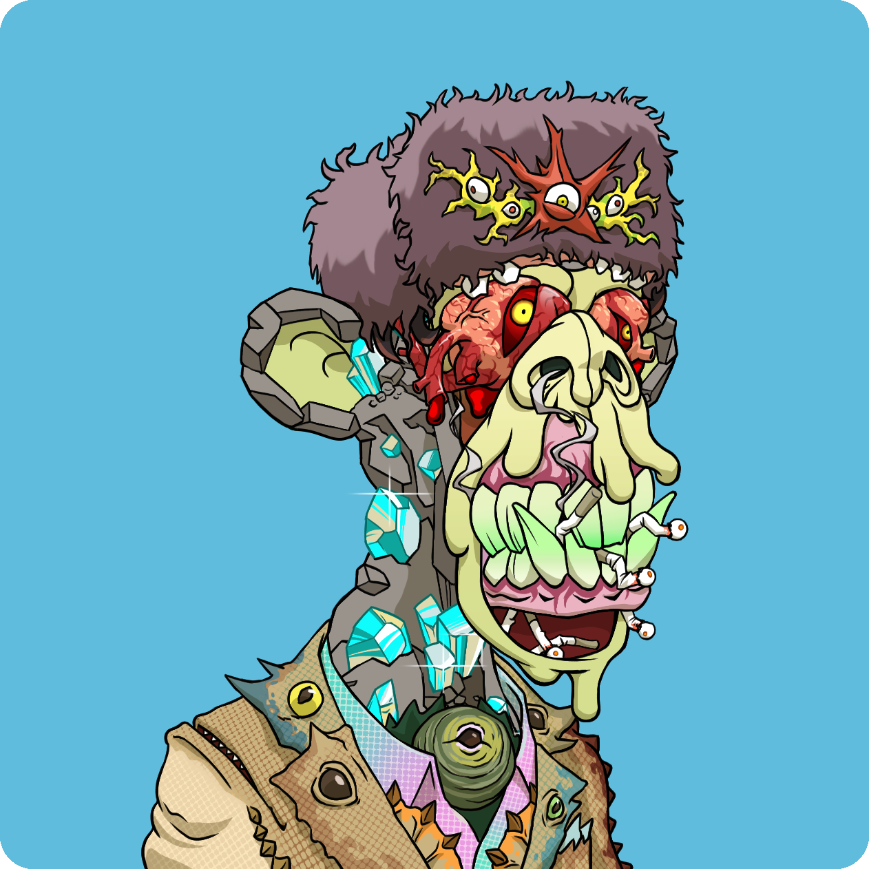 Yuga Labs - Mutant Ape Yacht Club - NFT # 5152