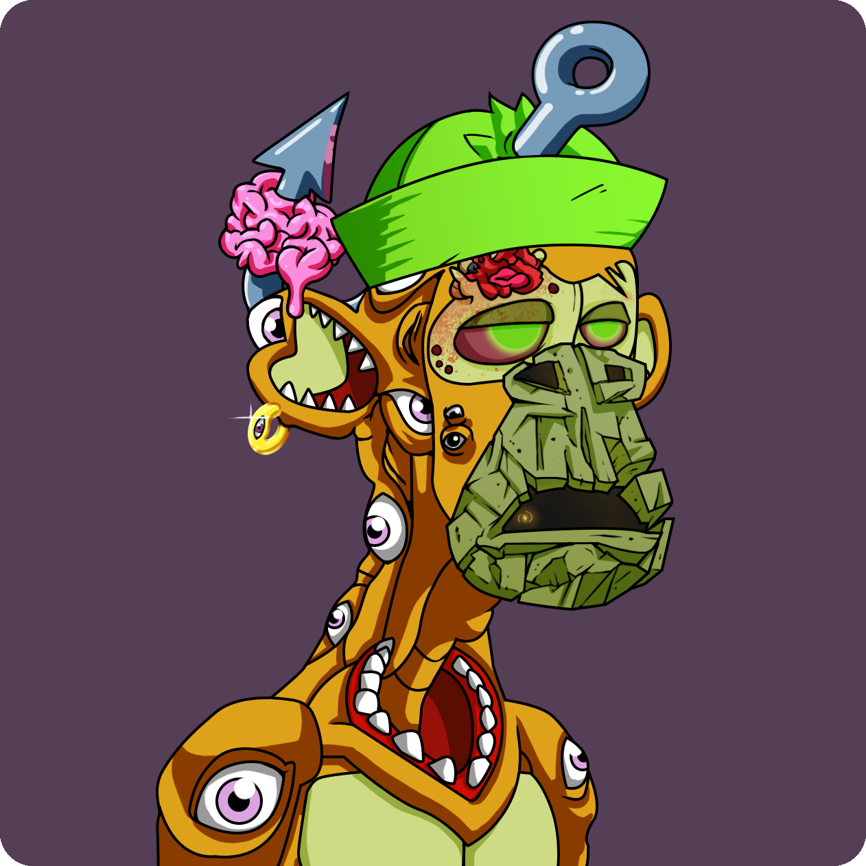 Yuga Labs - Mutant Ape Yacht Club - NFT # 7316