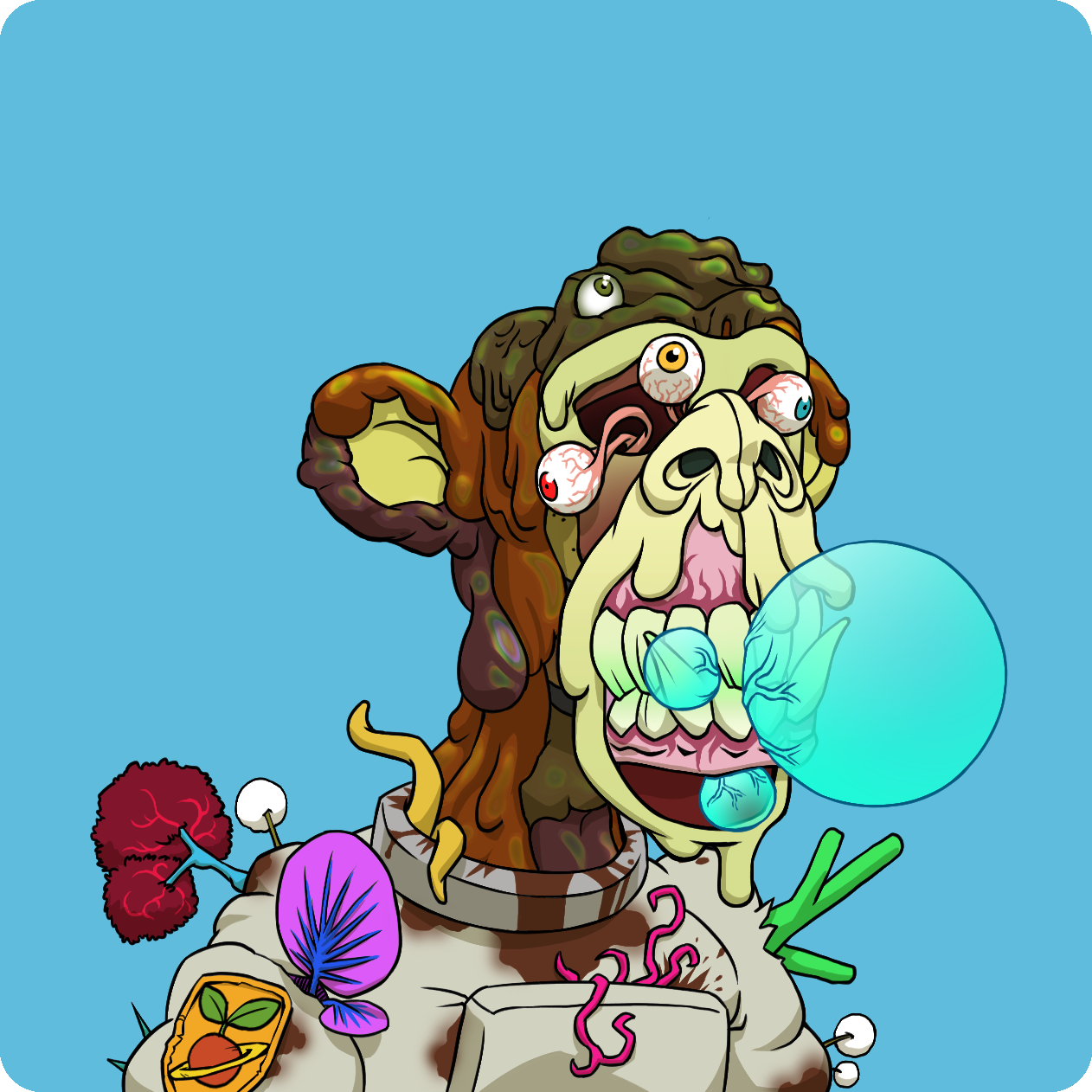 Yuga Labs - Mutant Ape Yacht Club - NFT # 8553