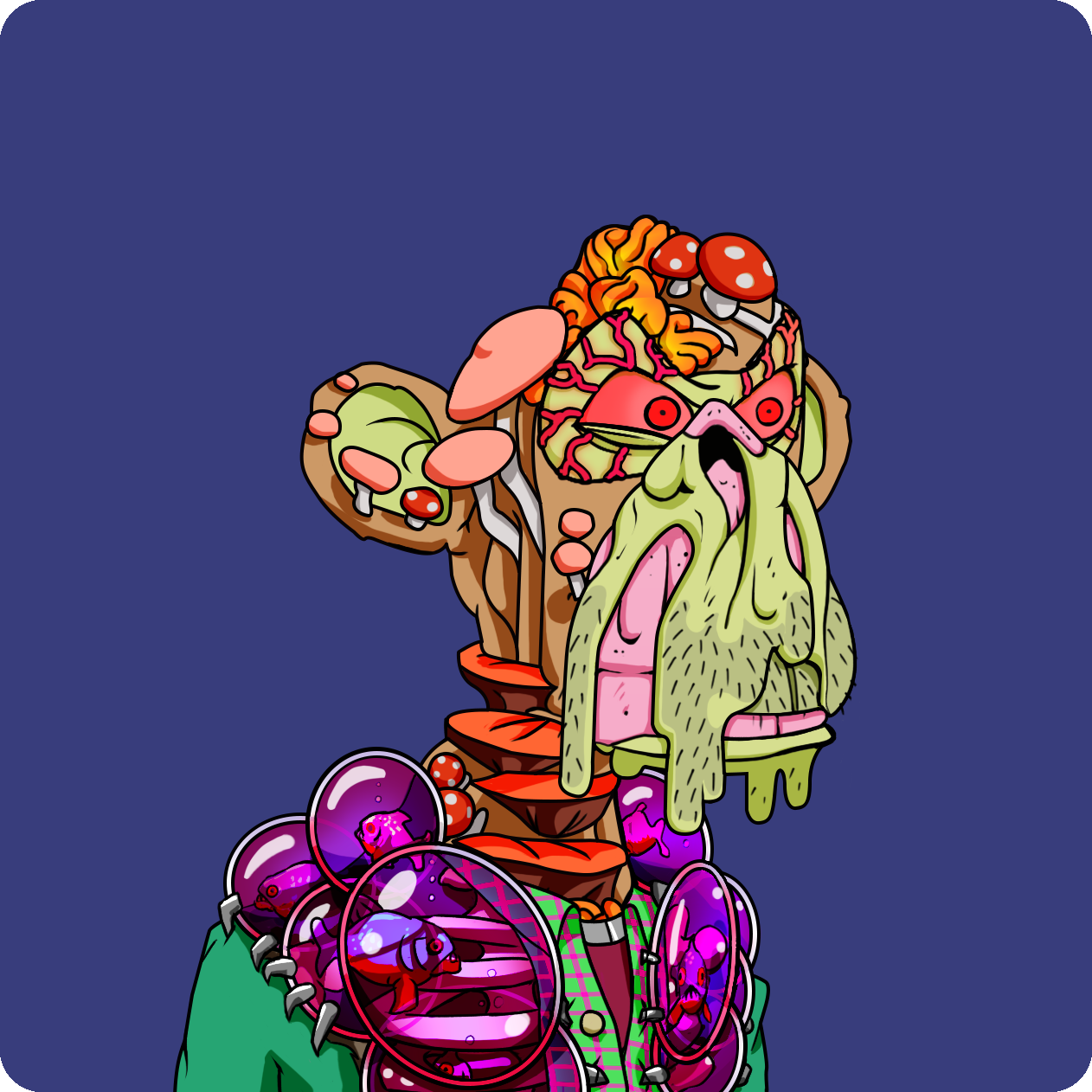 Yuga Labs - Mutant Ape Yacht Club - NFT # 4451