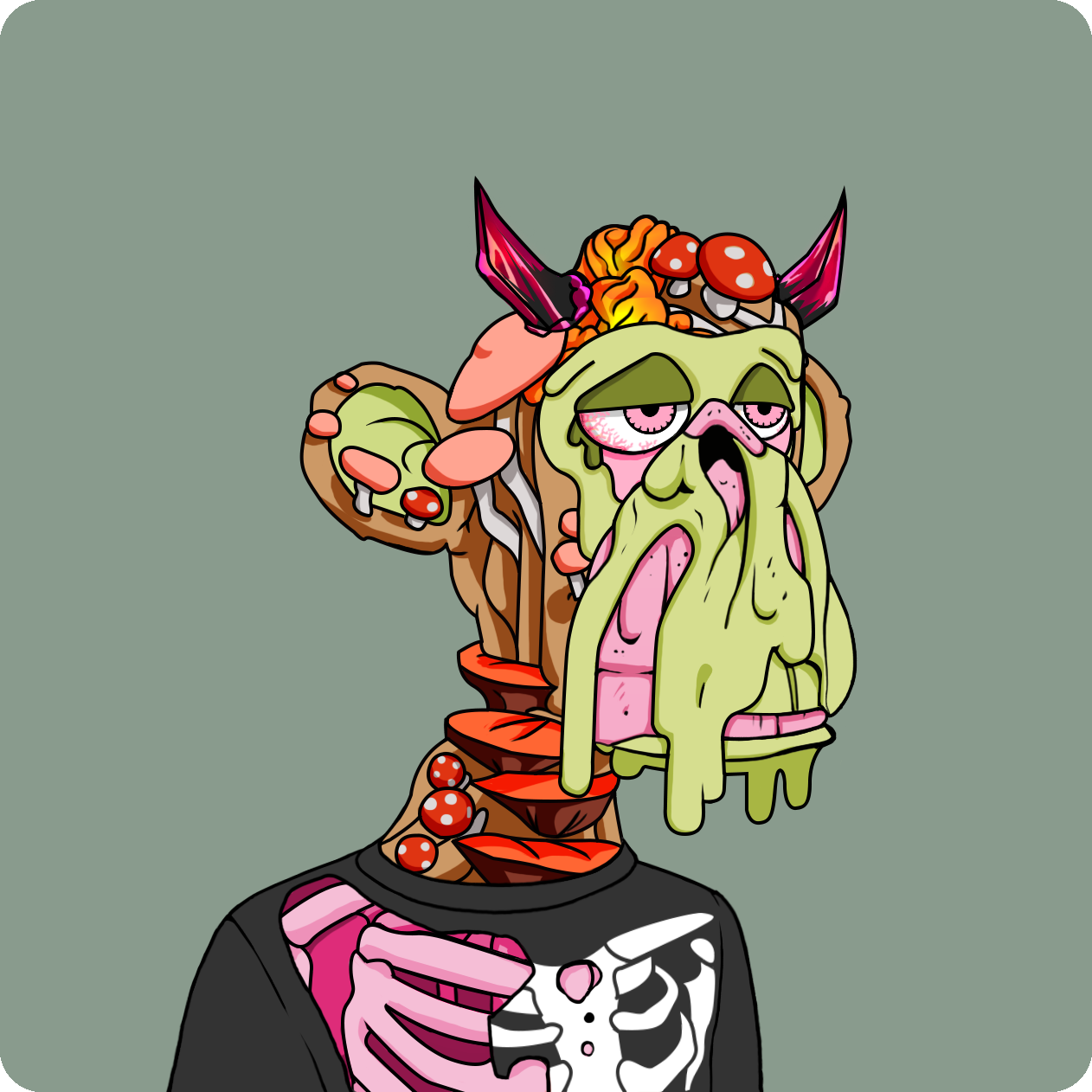 Yuga Labs - Mutant Ape Yacht Club - NFT # 15196