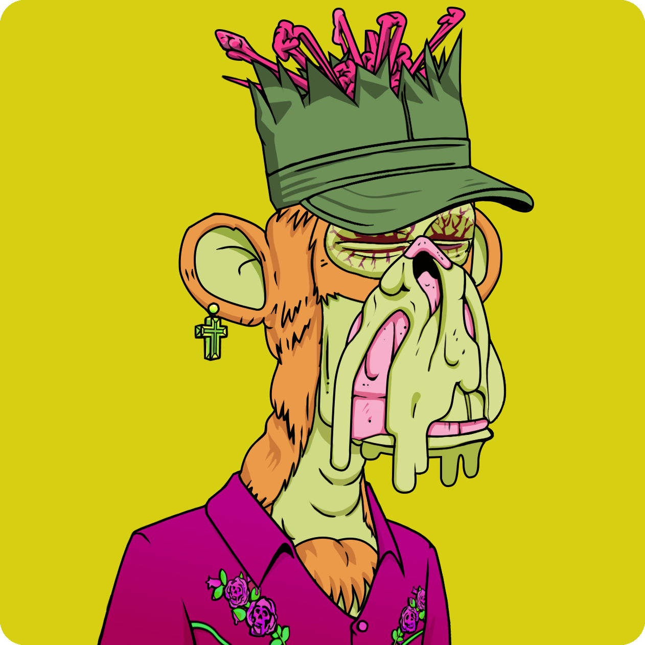 Yuga Labs - Mutant Ape Yacht Club - NFT # 10562