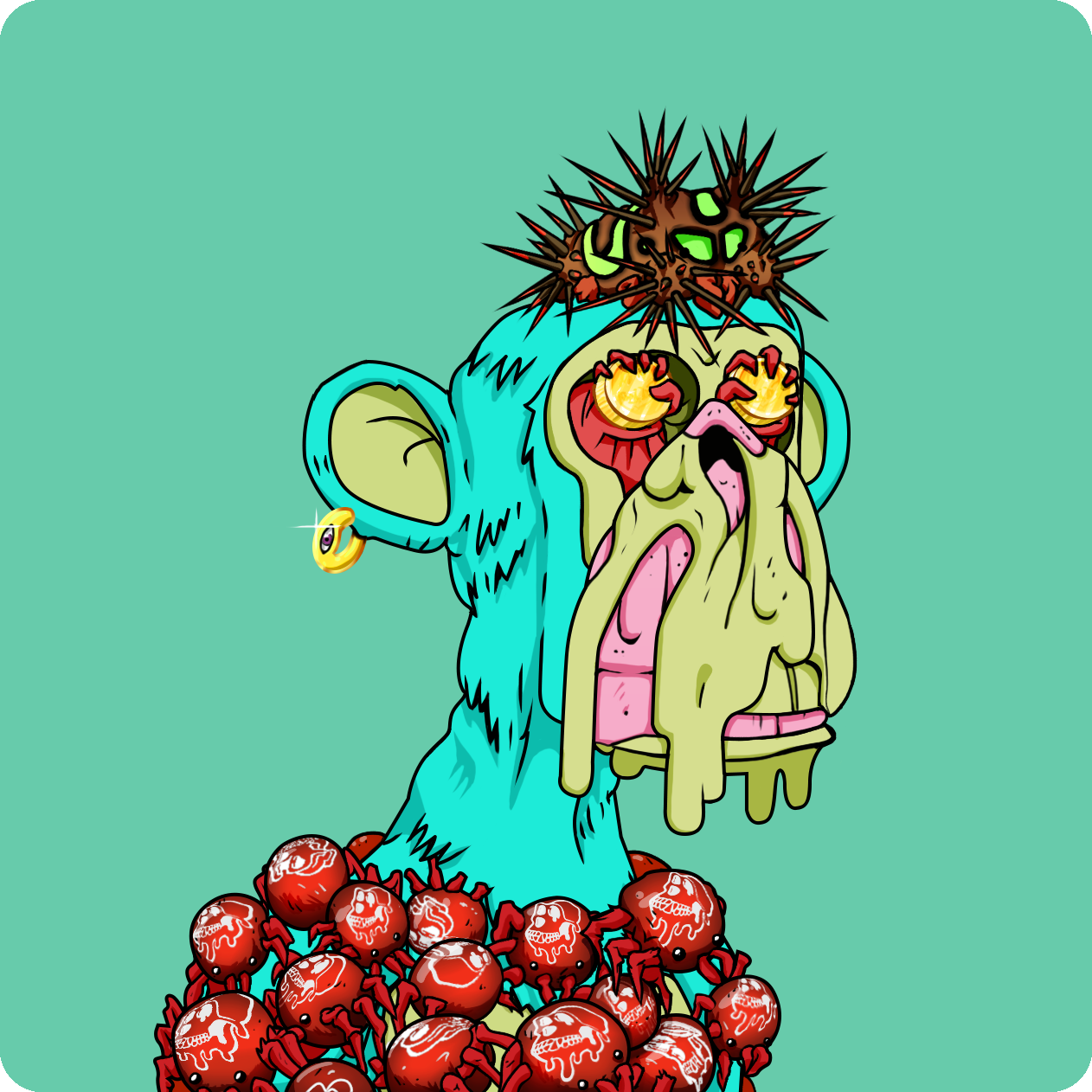 Yuga Labs - Mutant Ape Yacht Club - NFT # 3086