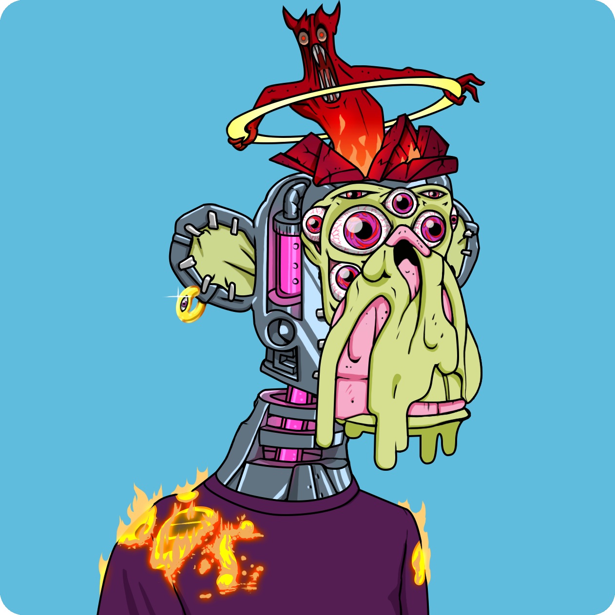 Yuga Labs - Mutant Ape Yacht Club - NFT # 1059