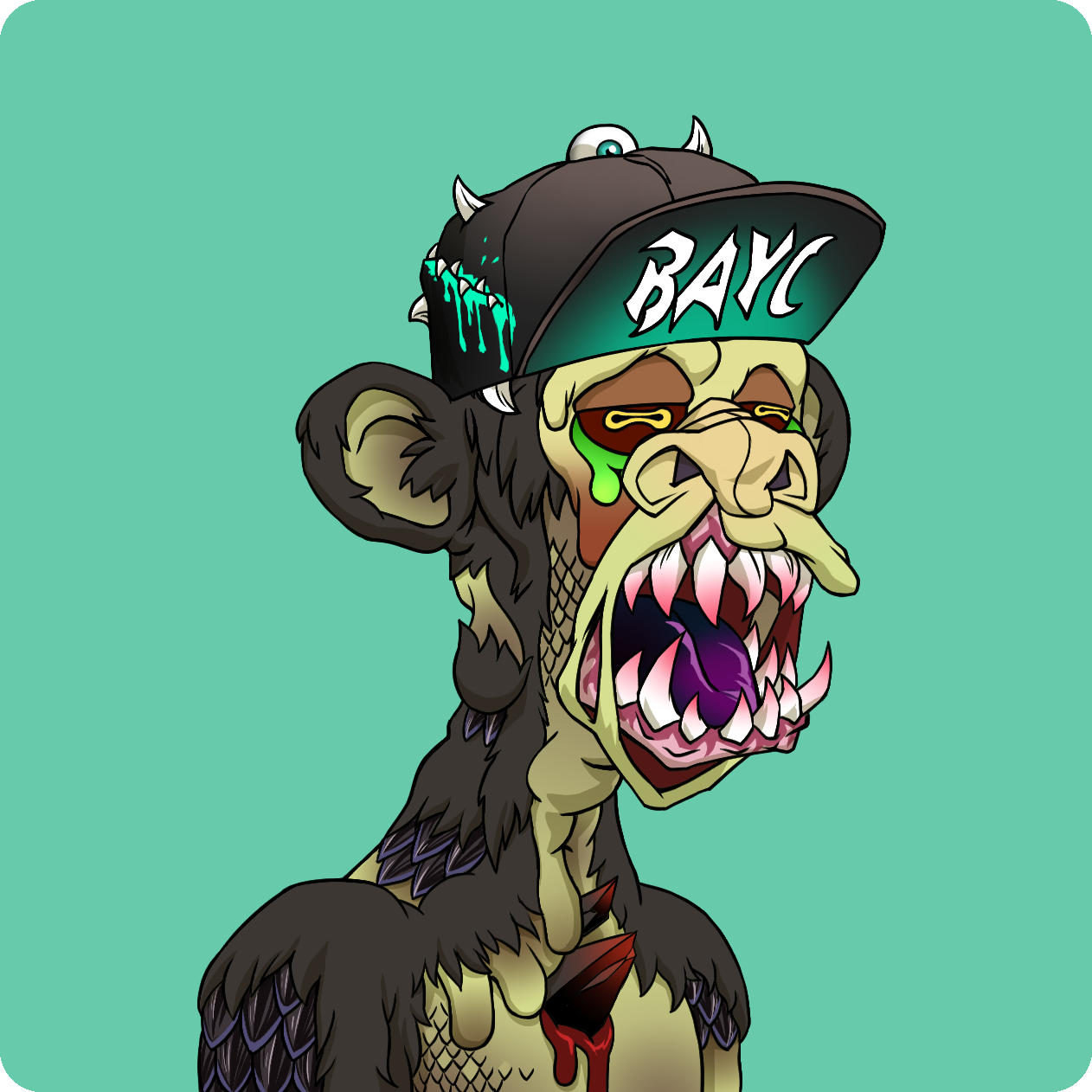 Yuga Labs - Mutant Ape Yacht Club - NFT # 16071