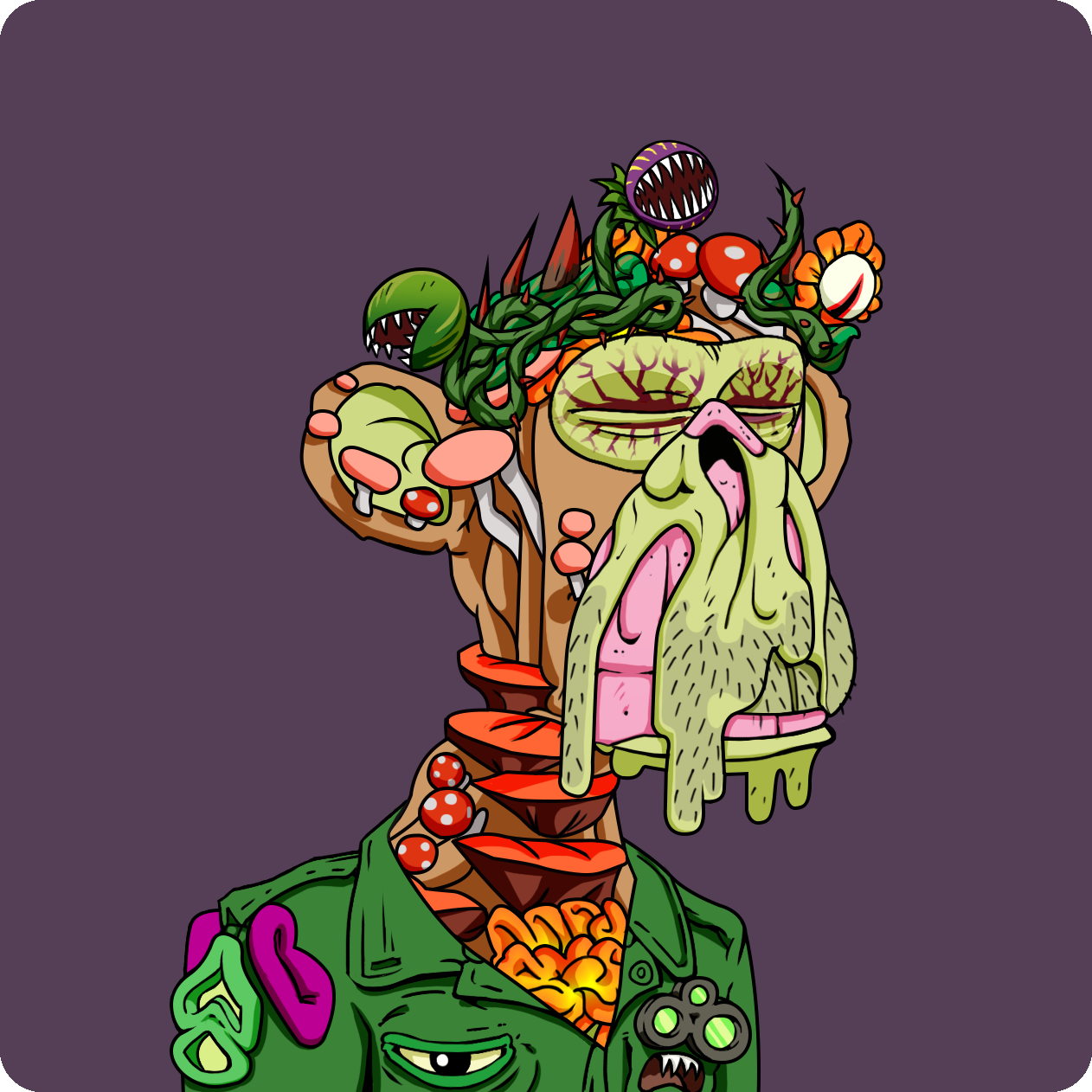 Yuga Labs - Mutant Ape Yacht Club - NFT # 12300