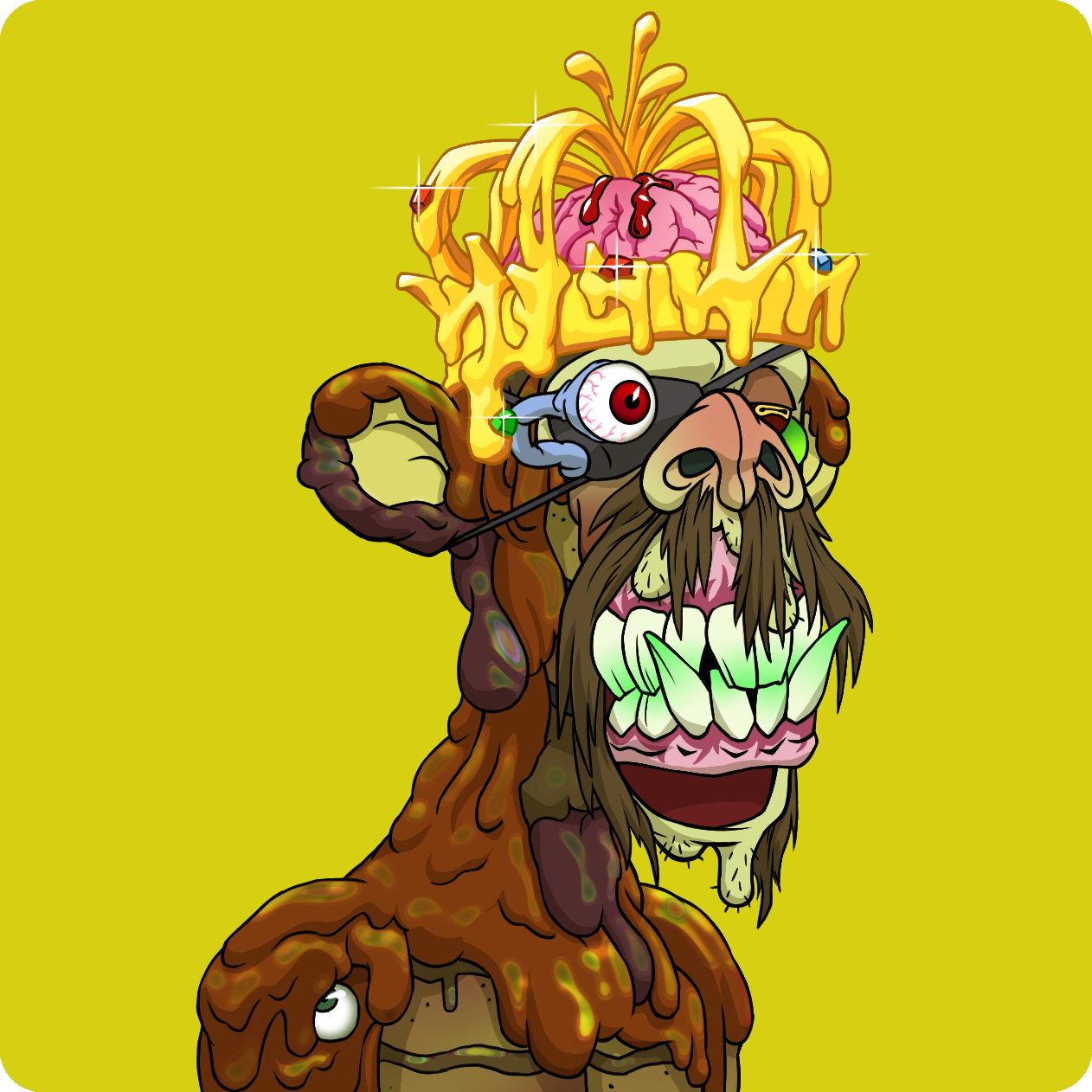 Yuga Labs - Mutant Ape Yacht Club - NFT # 16037