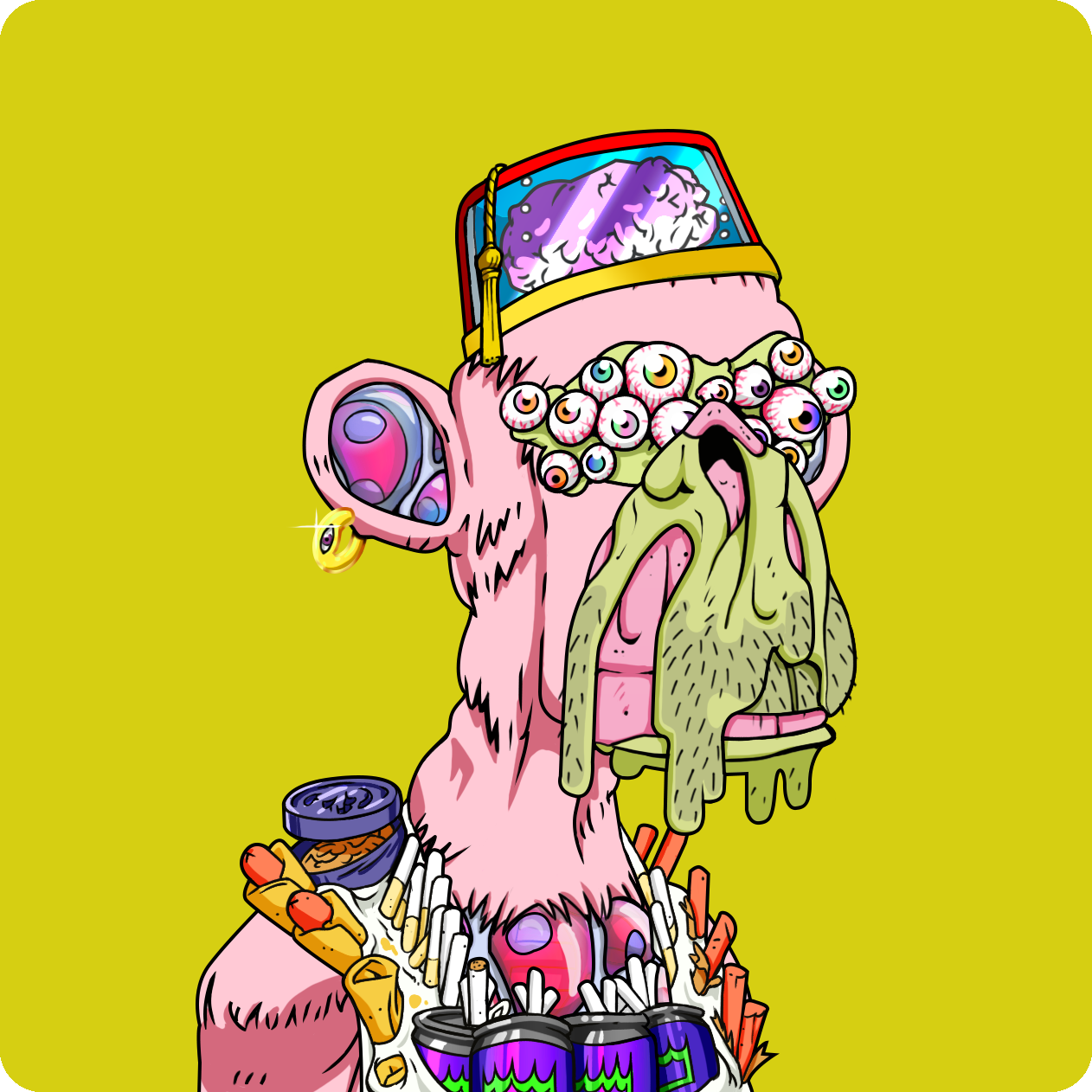 Yuga Labs - Mutant Ape Yacht Club - NFT # 16016