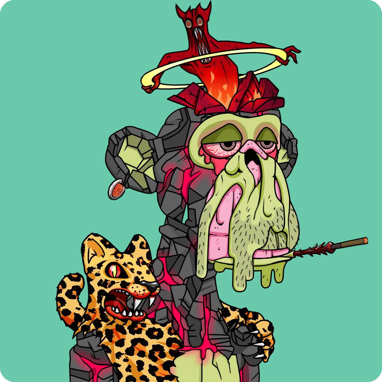 Yuga Labs - Mutant Ape Yacht Club - NFT # 756